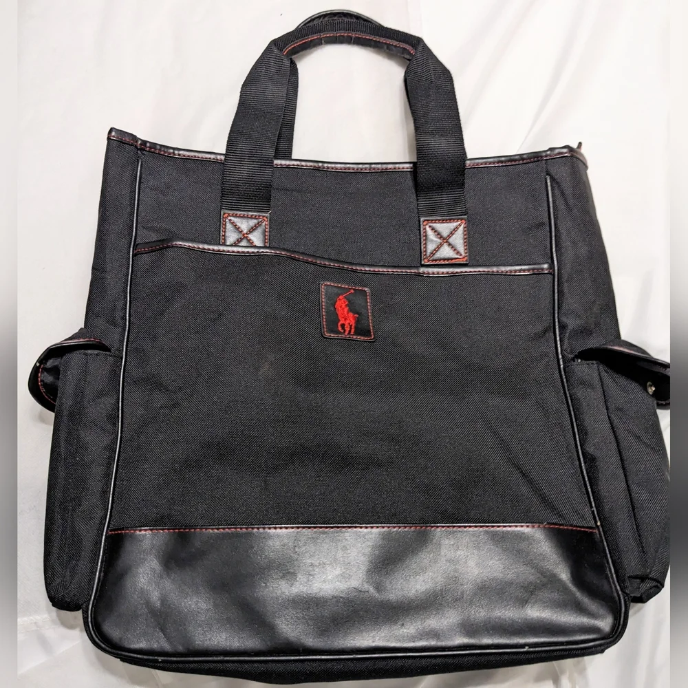 Ralph Lauren Fragrances Perfume Tote/Messenger Bag With Full Zip Closure